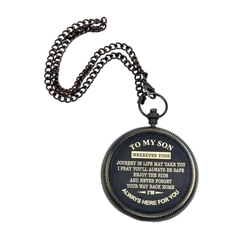 Brújula de bolsillo personalizada con estuche de cuero miniatura 6