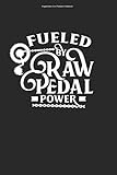 Angetrieben Von Pedalen Notizbuch: 100 Seiten | Punkteraster | Rad Fahrer Mountainbike Radfahrerin Radfahren Radfahrer Mountainbiker Downhill Räder Fahrrad