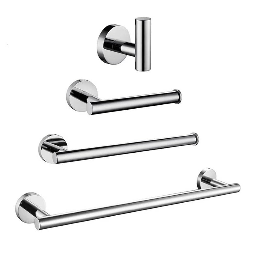 Kit de 4 miroirs et ensemble d'accessoires de salle de bain pour optimiser les petits espaces