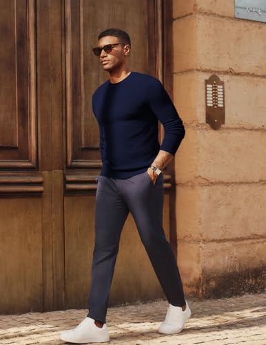 PJ PAUL JONES Mens Sweater Cable Knit Textured Solid Fall Sweaters3