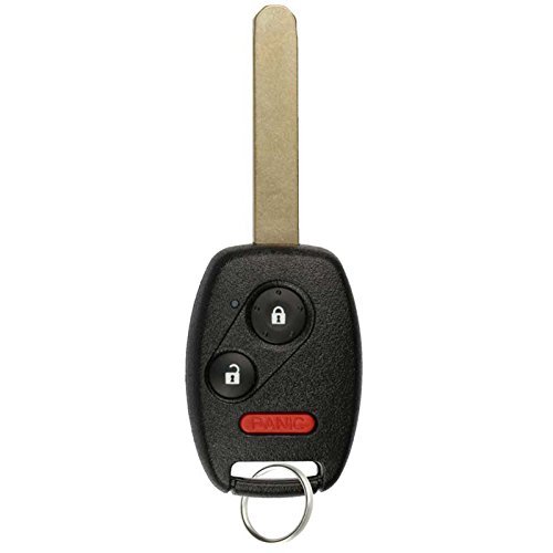 KeylessOption Key Fob Replacement for 2005 2006 2007 2008 2009 2010 2011 2012 2013 2014 Honda Odyssey LX Ridgeline Fit Keyless Entry Remote Control, 3-Button OUCG8D-380H-A, Locksmith Required