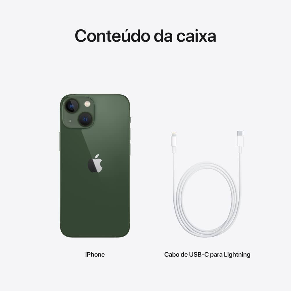 Apple iPhone 13 mini green 128GB 本体 Apple iPhone 13 mini (128 GB) - Verde | Amazon.com.br
