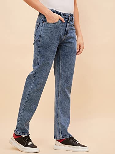 Image of HIGH STAR Men's Bootcut Fit Stretchable Jeans