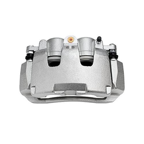 Image of Detroit Axle - Front Brake Caliper Brake Pads for 09-10 Dodge Dakota Ram 1500, 11-18 Ram 1500, 11 Ram Dakota, 19-23 Ram 1500 Classic, Right Disc Brake Caliper Ceramic Brake Pads Replacement