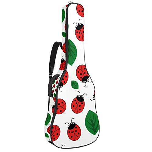 Housse de guitare acoustique motif hérisson étanche 42.9x16.9x4.7 in