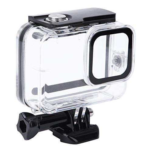 Mugast Waterproof Case Filter Accessories Kit, Underwater 60m Protective Case + Lens Red Filters + Accessoires for Gopro Hero 8 for Diving, Surfing, Snorkeling etc