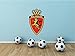 Adesivo da parete in vinile Real Saragoza FC Spagna Calcio Sport Home Decor Art 63 x 35 cm