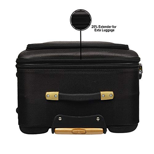 STUNNERZ-Large-Check-in-Luggage-Trolley-BagsTravels-Bags-Suitcase-Tourist-Bags-28-Inch-71cm-Black