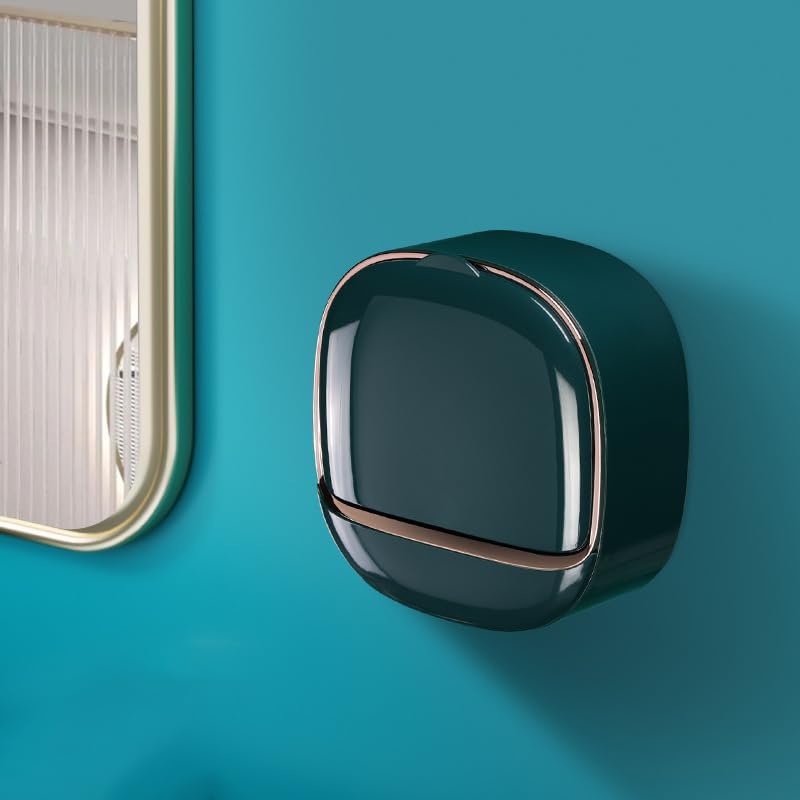 Miniatura 8 de Jabonera impermeable con caja de drenaje, soporte para jabonera impermeable, jabonera adhesiva, caja de jabón de drenaje montada en la pared con