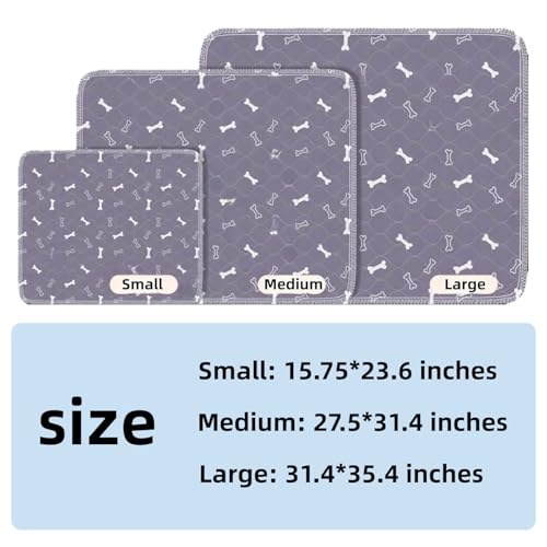 Image of Puppy Pads with Pheromones,Washable Puppy Pee Pads for Dogs,Reusable Puppy Pads Washable for Dogs & Cats,Washable,Durable Leak-Proof & Anti-Slip Pet Training Pads for Home & Trave