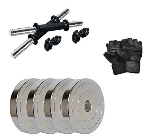 Protoner 12 kg Adjustable steel dumbbells