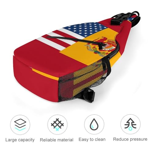 Mochila tipo Sling Blanca para Hombre y Mujer miniatura 5