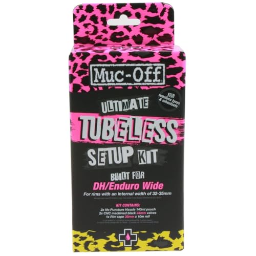 簡単にチューブレス！！ Muc-off チューブレスセットアップキット DH用 Amazon.co.jp: Muc Off 究極のチューブレスセットアップキット