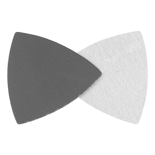 8PCS 1000 Grit Triangle Sanding Pad, Silicone Carbide Hook and Loop Sanding Pads fit 3-1/2" Oscillating Multi-Tool, Electrostatic Sand Planting Triangle Sandpaper for Wet and Dry Use