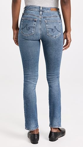 AG Adriano Goldschmied Women's The Mari High Rise Straight Leg Jean3