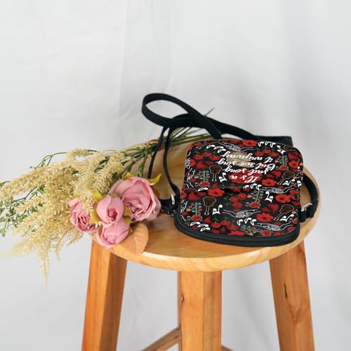 VAMSII Hadestown the Musical Inspired Gifts Hadestown Orpheus Crossbody Bag Musical Theater Fans Gifts4