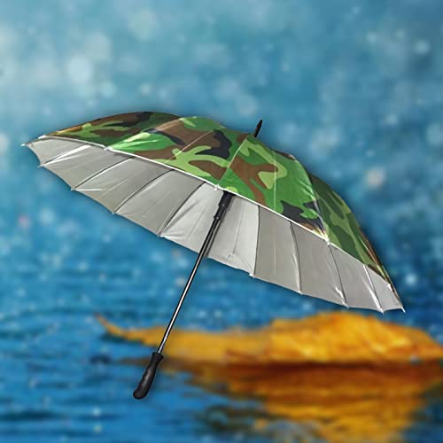 Image of Kabello Military Big Size Button Umbrella For Uv Protective Long Size (Multicolor)