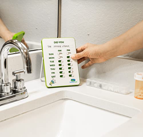 Persistence Health Medication Tracker & Pill Reminder | Visual Reminder Alarm | 7 Day AM PM | Take and Slide | No More Second-guessing or Double-dosing | Perfect for The Elderly (Two Column English) 3 Persistence Health Medication Tracker & Pill Reminder | Visual Reminder Alarm | 7 Day AM PM | Take and Slide | No More Second-guessing or Double-dosing | Perfect for The Elderly (Two Column English) - Image 4