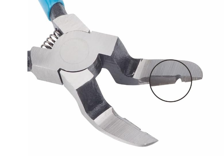 Lagnlnaoy Multifunctional Diagonal Pliers Car Clip Pliers Car Rivet Tightening Wire Stripping Plier Staple Screwdriver Removal Tool