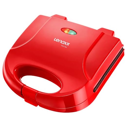 Lenoxx GRILL E SANDUICHEIRA EASY RED