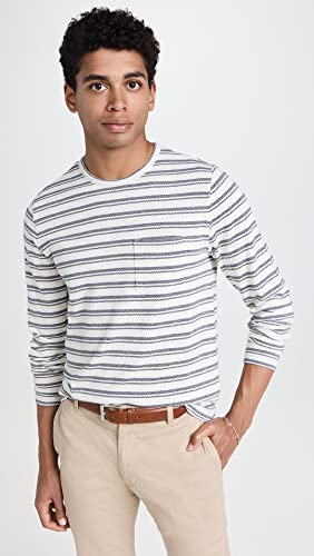 Vince Men's Chevron Stripe L/S Crew2