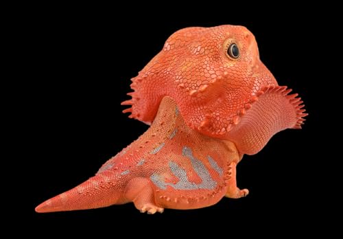 Estatua de lagarto artesanal realista Animal Serie 16 miniatura 4