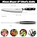 Klaus Meyer Stahl High Carbon Tri-ply Steel 8 inch Chef's Knife