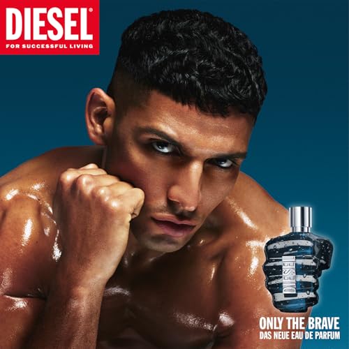 Diesel Only The Brave, Eau de Parfum für Männer, langanhaltender, verführerischer Duft, ledrig-maskulines Parfüm für Herren, 125 ml 4