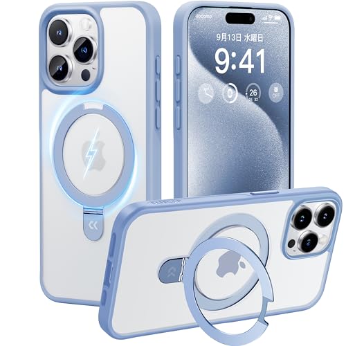 パープル CASEKOO iPhone15Pro Max MagSafe対応 Amazon.co.jp: 【8年間の技術結晶！4in1超万能モデル】CASEKOO