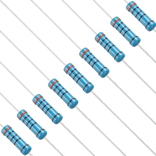 PATIKIL 300 Ohm Resistor 50Pcs 2W Metal Film Fixed Resistor Kit 1%