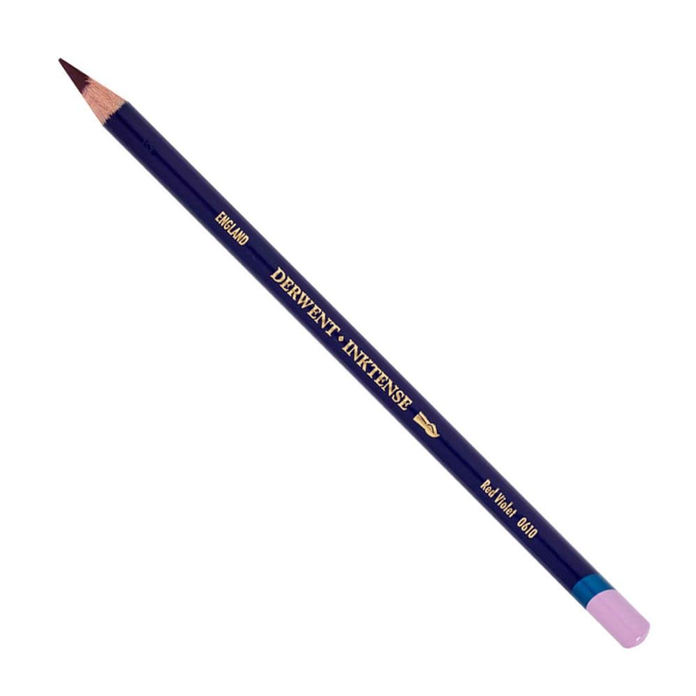 Derwent Inktense Permanent Watercolour Single Pencil, Saddle Brown (1740), 4mm Premium Core Strength, Water-Soluble, Ideal for Drawing, Colouring & Painting on Paper & Fabric, Professional Quality (2301891) — image 1