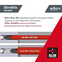 Wiha Schraubendreher Set LiftUp electric 6-tlg. mit verstaubarem Bit Set (41157) I Schraubenzieher Satz mit Bit Magazin aus slimBits für Elektriker, Bithalter, TORX® – Ansicht 5