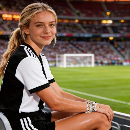 Pulsera de arcilla para aficionados al fútbol 2026 miniatura 2