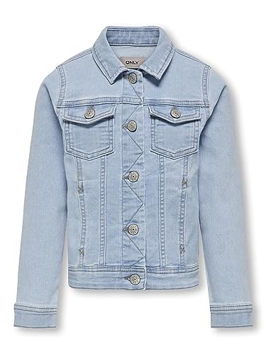 KIDS ONLY Konsara Light Blue Dnm Jacket Noos Chaqueta Vaquera, Mezclilla De Color Azul Claro, 7 años para Niños