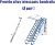 AMNOOL Electric attic Stairs with handrails Remote Control Ceiling Folding Telescopic Step-Ladder Hatch Customization (Hole Size:23.62 * 43.30inch-Height:9.18ft)*1pc