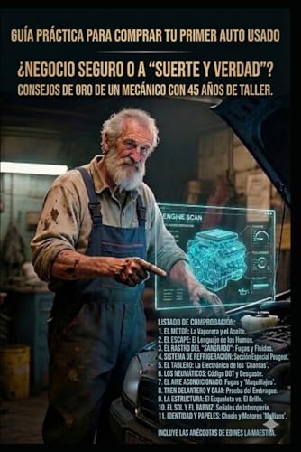 Guía practica para comprar tu primer auto usado: Consejos y secretos de un mecánico con 45 años de experiencia para evitar engaños