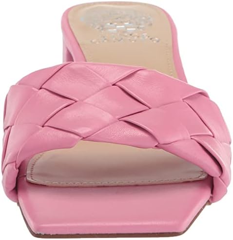 Vince Camuto Women's Footwear Women's Semtera Woven-Strap Sandal Heeled, Sachet Pink, 7.5 | Image 1