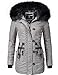 Produktbild Marikoo Damen Winter Mantel Winterparka Elle (vegan hergestellt) Grau Gr. L