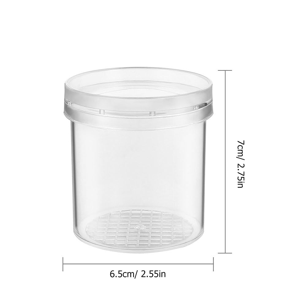 ULTECHNOVO Scatola Osservazione Insetti Portatile Con Lente D'Ingrandimento 2.75X2.56X2.56In Contenitore Per Allevamento Creature Educativo Per Bambini Attività Scientifiche Casa