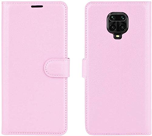 Capa Capinha Carteira Couro 360 Para Xiaomi Redmi Note 9s E 9 Pro 6.67 - Case Flip Wallet Danet (Ros