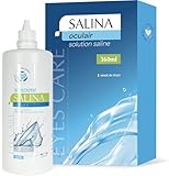 Solution Saline pour Lentilles de Contact - Rinçage et Hydratation | Puissance Bactériostatique | Bipack 2 x 360 ml | Idéal pour Lentilles Souples et Rigides