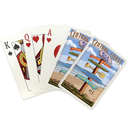 52 Naipes de Poker Lantern Press Avila Beach California miniatura 2