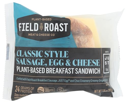 Field Roast Plant-Based Breakfast Sandwich, 7.16 OZ