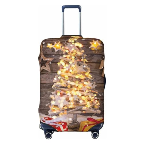 Travel Luggage Cover Protector - Christmas Tree 01 Washable Suitcase Covers For 18-32 Inch Luggage