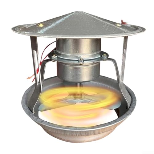 Ventilador extractor de humo, ventilador de tubo de escape de 40 W, ventilador de chimenea inducido por máquina de humo de bajo ruido, ventilación de chimenea