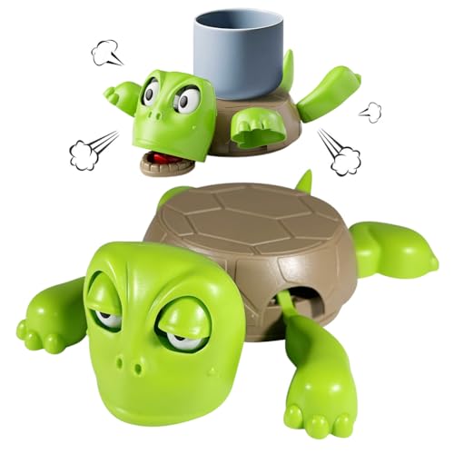 Turtle Coaster Schildkröten Tassen Untersetzer 3D-Gedruckter Schildkröten-Untersetzer Kaffeetassenhalter Getränkematte für Getränke Tassenuntersetzer Deko Geschenke(Grüne)