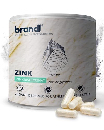Zink Kapseln mit hochdosierten 25mg | Tabletten mit hoher Bioverfügbarkeit für Sportler by...