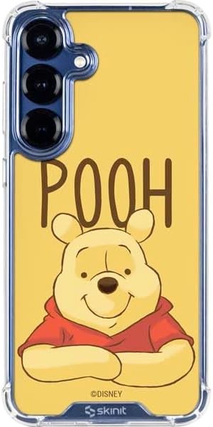 Skinit Clear Phone Case Compatible with Galaxy S25 Plus - Officially Licensed Disney Winnie The Pooh Eeyore Portrait Design
