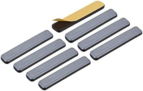 DXLing 20 Pieces Self-Adhesive Furniture Glides Teflon 70 X 19 Rectangle Self-Adhesive - View #11