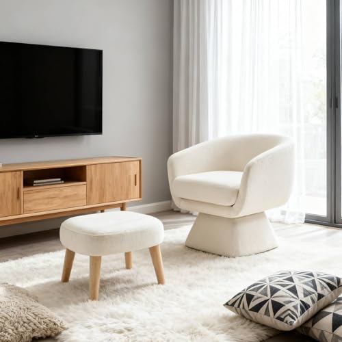 Sillón Plegable Sherpa Beige miniatura 7